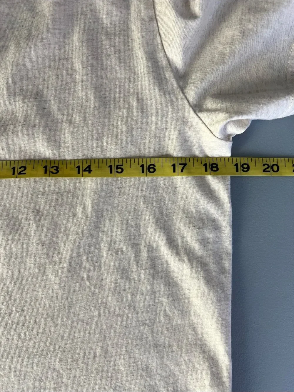 New Everlane THE ESSENTIAL ORGANIC CREW in HEATHERED OAT Size M - Picture 5 of 11